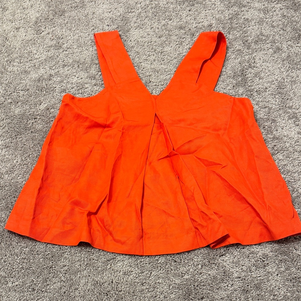 Piazza Sempione Bold Orange Tank Top